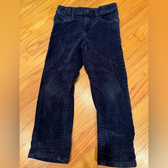 Gap Kids Corduroys, bundle of 2! Brown and Navy, Size 5 Slim EUC - Picture 4 of 5